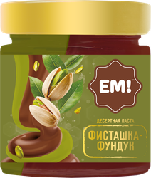 Паста десертная ЕМ фисташка-фундук, 150г
