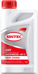 Изображение товара Антифриз SINTEC Oem China OAT red до -40, 1кг