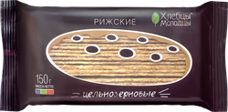 Хлебцы ХЛЕБЦЫ-МОЛОДЦЫ Рижские хрустящие цельнозерновые, 150г
