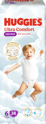 Изображение товара Подгузники-трусики для мальчиков HUGGIES  Ultra Comfort 6 15–25кг, 38шт