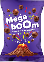 Изображение товара Драже шоколадное КОНДИТЕР ПРОФИ Megaboom, со взрывной карамелью, 40г