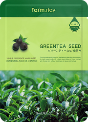 Изображение товара Маска тканевая для лица FARMSTAY с зеленым чаем, 23мл