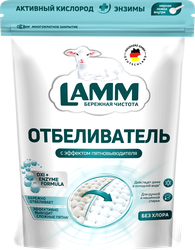 Изображение товара Отбеливатель для белых тканей LAMM порошкообразный, 500г