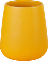 Изображение товара Стакан для зубных щеток HOMECLUB Warm season керамический 420 мл желтый