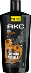 Изображение товара Гель для душа мужской AKC Кожа и печеньки, 610мл