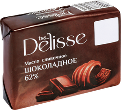 Масло сливочное DELISSE шоколадное 62% без змж