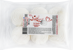 Изображение товара Зефир ЖИЗЕЛЬ с ароматом ванили, 340г