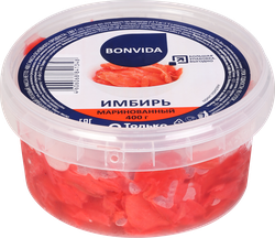 Изображение товара Имбирь маринованный BONVIDA, 400г