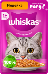 Корм д/кошек WHISKAS рагу Индейка