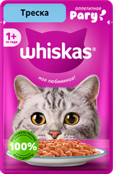 Корм д/кошек WHISKAS рагу Треска