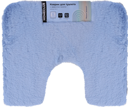 Изображение товара Коврик для туалета HOMECLUB Warm Season, мемори форм, 40х50см, белый, Арт. JW-6