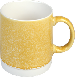 Изображение товара Кружка HOMECLUB Yellow cream, фарфор, 440мл, Арт. HG-2