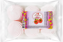 Изображение товара Зефир ЖИЗЕЛЬ с ароматом ванили и малины, 300г