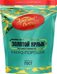 Изображение товара Какао-напиток КРАСНЫЙ ОКТЯБРЬ Золотой ярлык, 90г