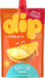 Сыр VIOLA плавленый Dip Booster Cheddar 45% без змж