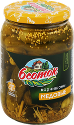 Изображение товара Корнишоны 6 СОТОК Медовые, 720мл