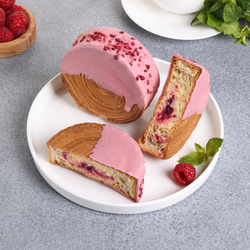 Коин с заварным кремом и малиновым конфитюром, 110г
