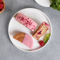 Коин с заварным кремом и малиновым конфитюром, 110г