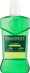 Изображение товара Ополаскиватель PRESIDENT Classic Комплексный уход, 400мл