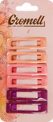 Изображение товара Набор зажимов для волос GROMELL Арт. LZAZH006, 6шт