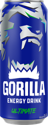 Напиток безалкогольный GORILLA Ultimate энергетич. газ. ж/б