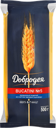 Макароны ДОБРОДЕЯ Bucatini №5, группа А высший сорт, 500г