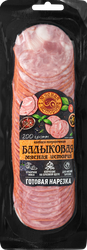Колбаса полукопченая МЯСНАЯ ИСТОРИЯ Балыковая, нарезка, 200г