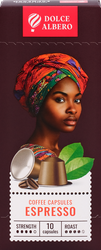 Изображение товара Кофе молотый в капсулах DOLCE ALBERO Espresso, 10кап
