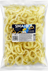 Изображение товара Луковые колечки SMAKKY со вкусом сыра со сметаной, 100г