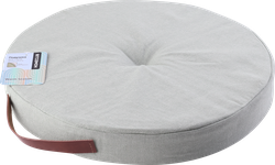 Изображение товара Подушка для стула HOMECLUB круглая 38x5 см с ручкой зеленая