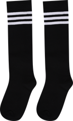 Изображение товара Гольфы детские INWIN в полоску, белый/черный, Арт. СП1620, 2пары