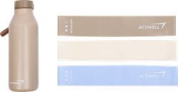 Изображение товара Набор подарочный ACTIWELL Термобутылка 480мл и фитнес-резинки 3шт, Арт. MUSET033103