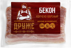 Изображение товара Бекон варено-копченый ДРУЖЕ нарезка, 200г