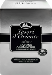 Изображение товара Мыло твердое TESORI D'ORIENTE Белый мускус, 125г