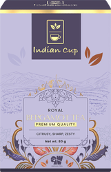 Изображение товара Чай черный INDIAN CUP Королевский чай с бергамотом, 80г