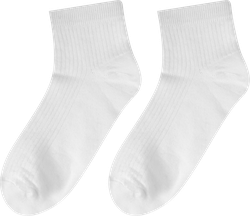 Изображение товара Носки женские INWIN р. 23–25, белые с полосками лапша, Арт. 119-1ЛС