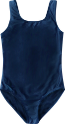 Изображение товара Купальник слитный для девочки КОТМАРКОТ р. 122–152, темно-синий, Арт. 880284