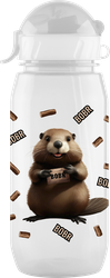 Бутылка для воды WOWBOTTLES 400мл, с трубочкой, Арт. КК0764