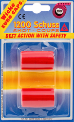 Изображение товара Игрушка SOHNI-WICKE Пистоны 100 зарядные, Арт. 0228