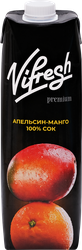 Изображение товара Сок ТМ VIFRESH Апельсин, манго восстановленный, 1л