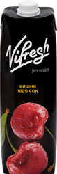 Изображение товара Сок ТМ VIFRESH Вишневый восстановленный, 1л