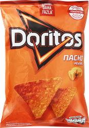 Изображение товара Чипсы кукурузные DORITOS Nacho Сливочный сыр, 130г