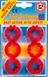 Изображение товара Игрушка SOHNI-WICKE Пистоны 12 зарядные, Арт. 0245, 144шт