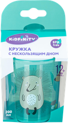 Кружка детская KIDFINITY 200мл, с декором и нескользящим дном