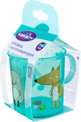 Кружка детская KIDFINITY 200мл, с декором и нескользящим дном