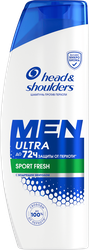 Изображение товара Шампунь HEAD&SHOULDERS Sport Fresh, против перхоти, 360мл