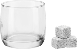 Изображение товара Набор для виски HOMECLUB AirBeer бокал и 3 камня стильный и практичный
