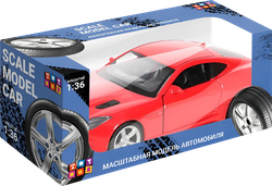 Изображение товара Машинка БЫСТРОТАЧКИ Модель иностранной машины премиум