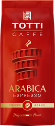Изображение товара Кофе зерновой TOTTI Caffe Arabica Espresso, 200г