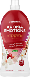 Изображение товара Кондиционер для белья SYNERGETIC Ripe cherry Спелая вишня, 1,8л